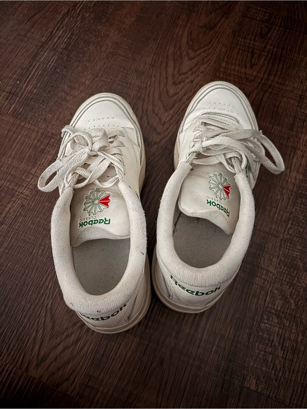 Reebok Classic White Leather Sneakers